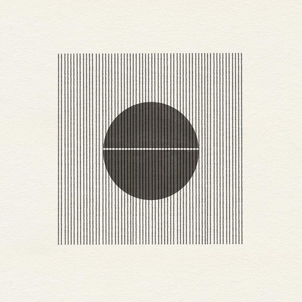 Harmonie des lignes et des cercles Poster