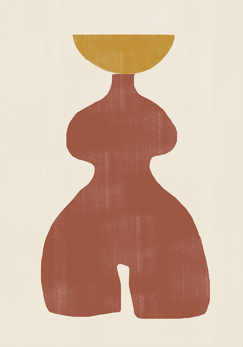 Équilibre abstrait Poster