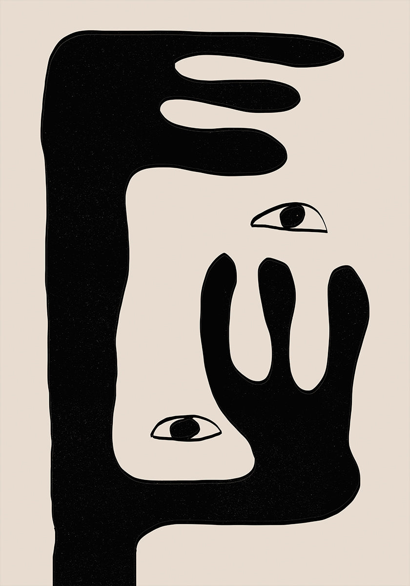 Regard surréaliste Poster