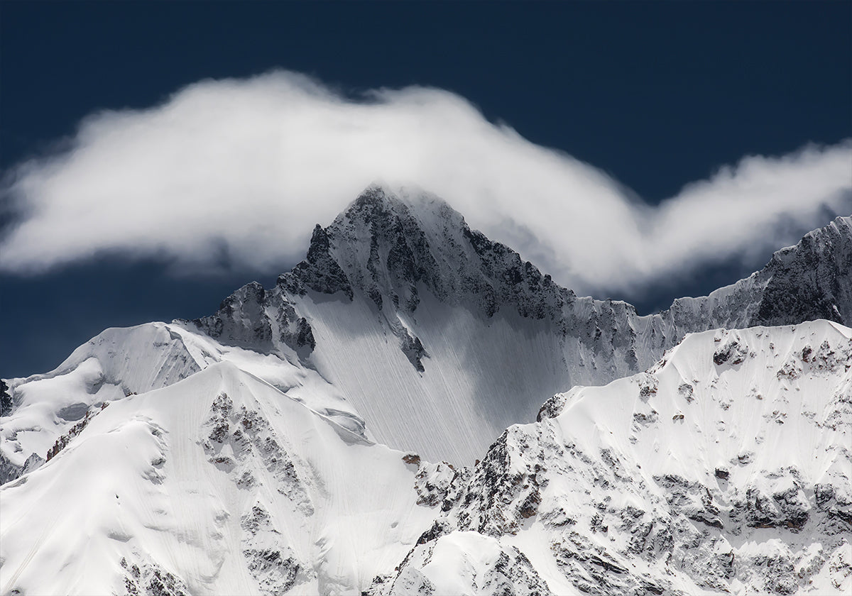 Sommet couronné Poster