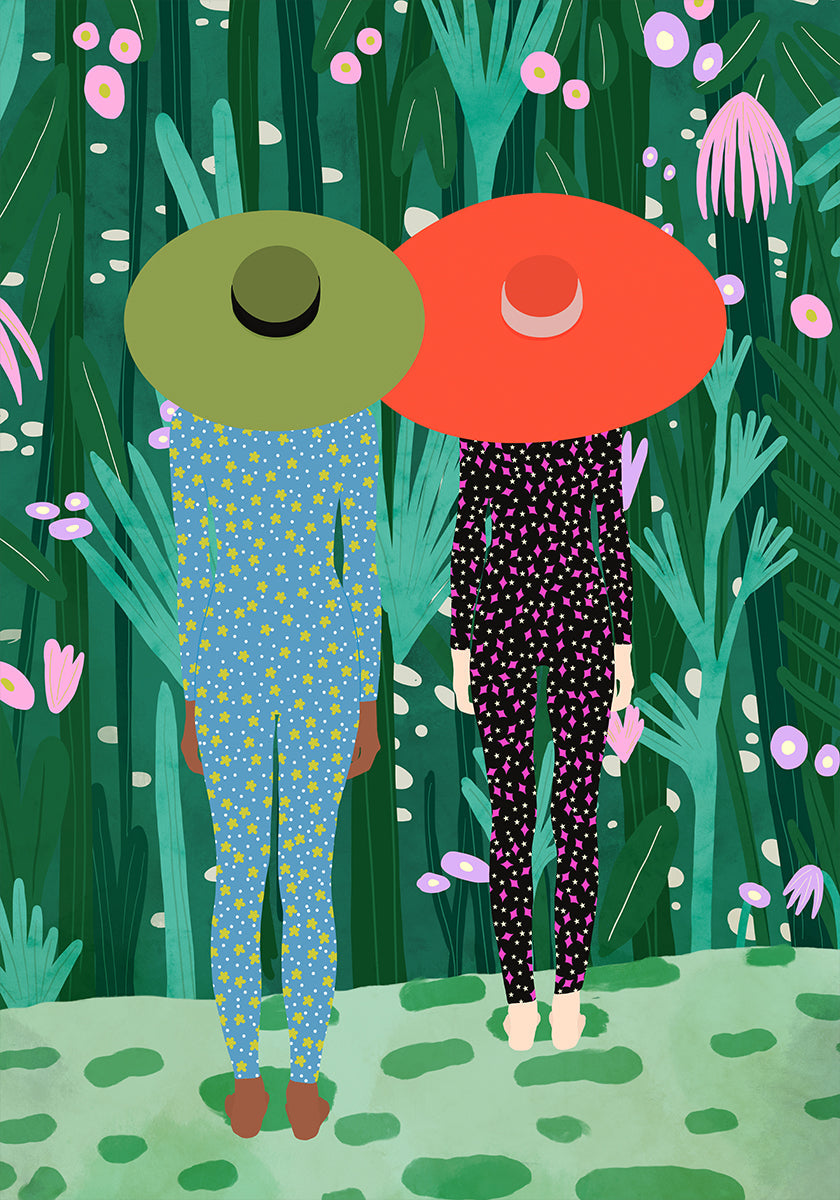 Pyjama de la jungle Poster