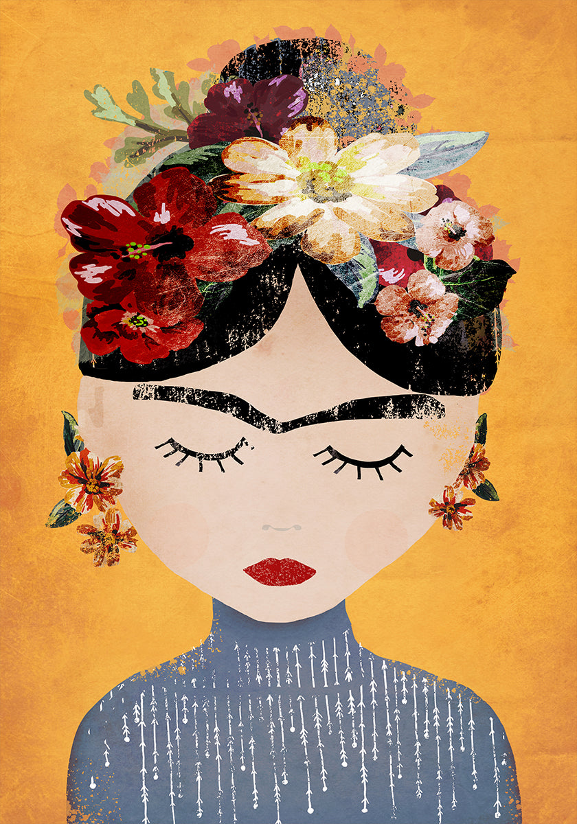 Sérénité florale Poster