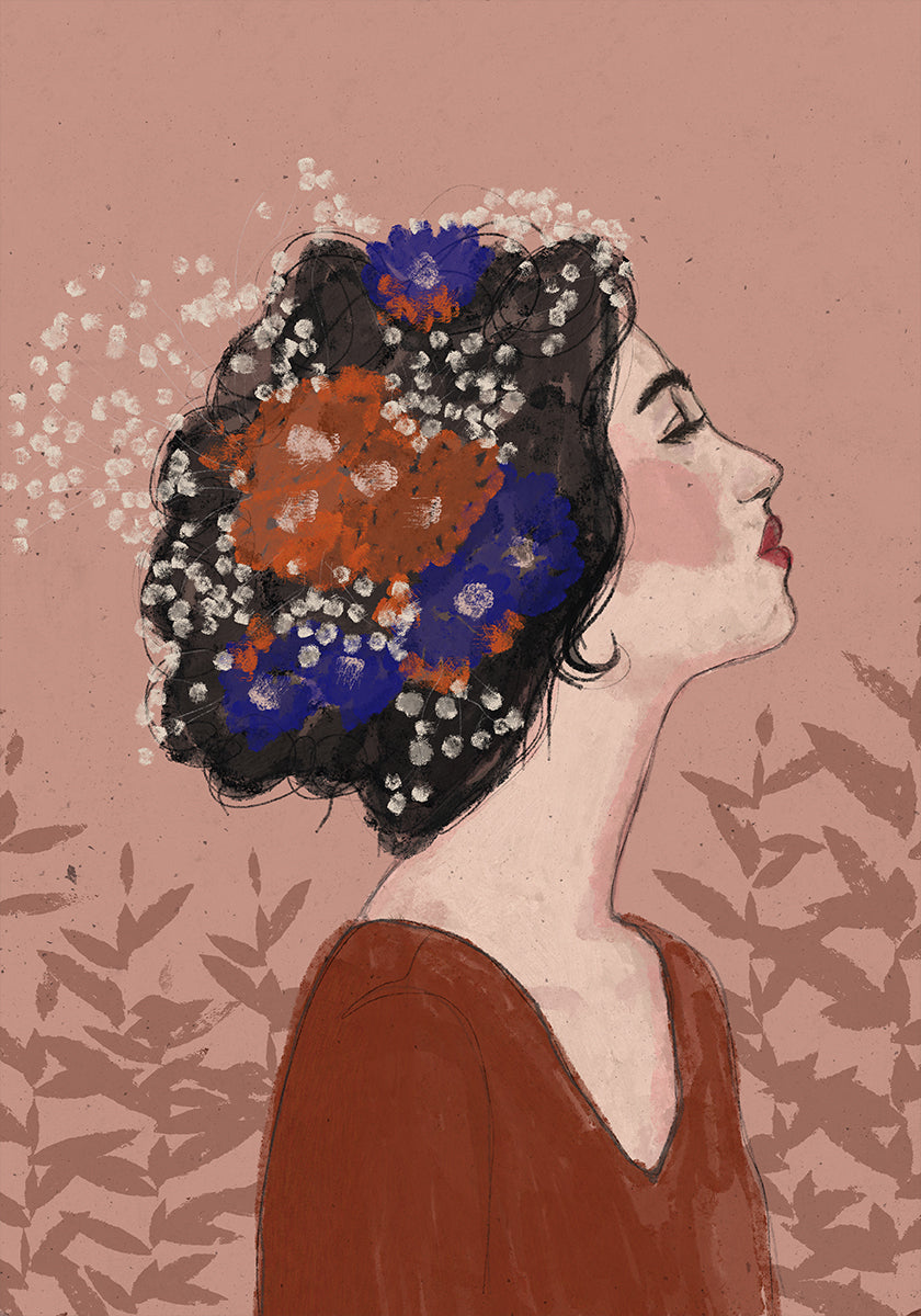 Fleurs de profil