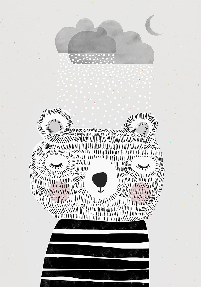 Nuages ​​​​d'ours rêveurs