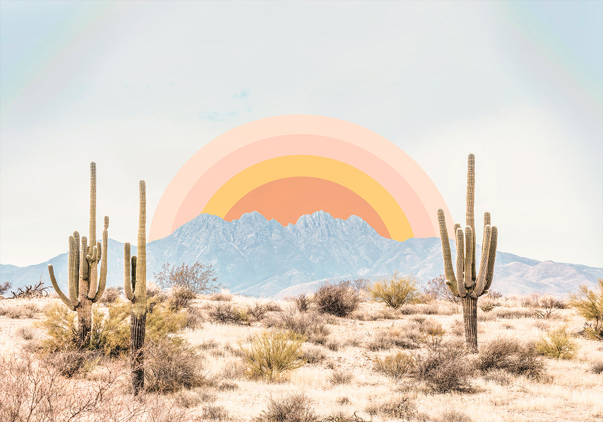 Lever du soleil en Arizona