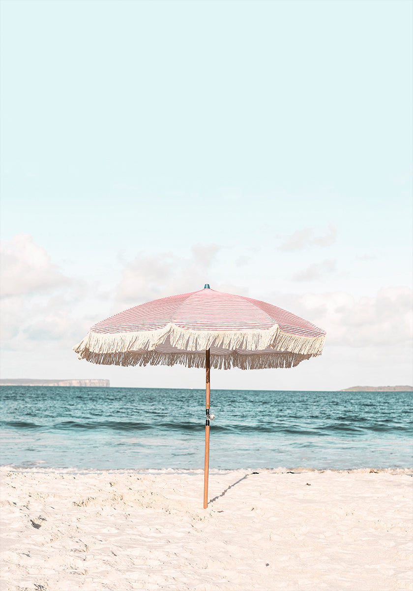 Parapluie rose Poster