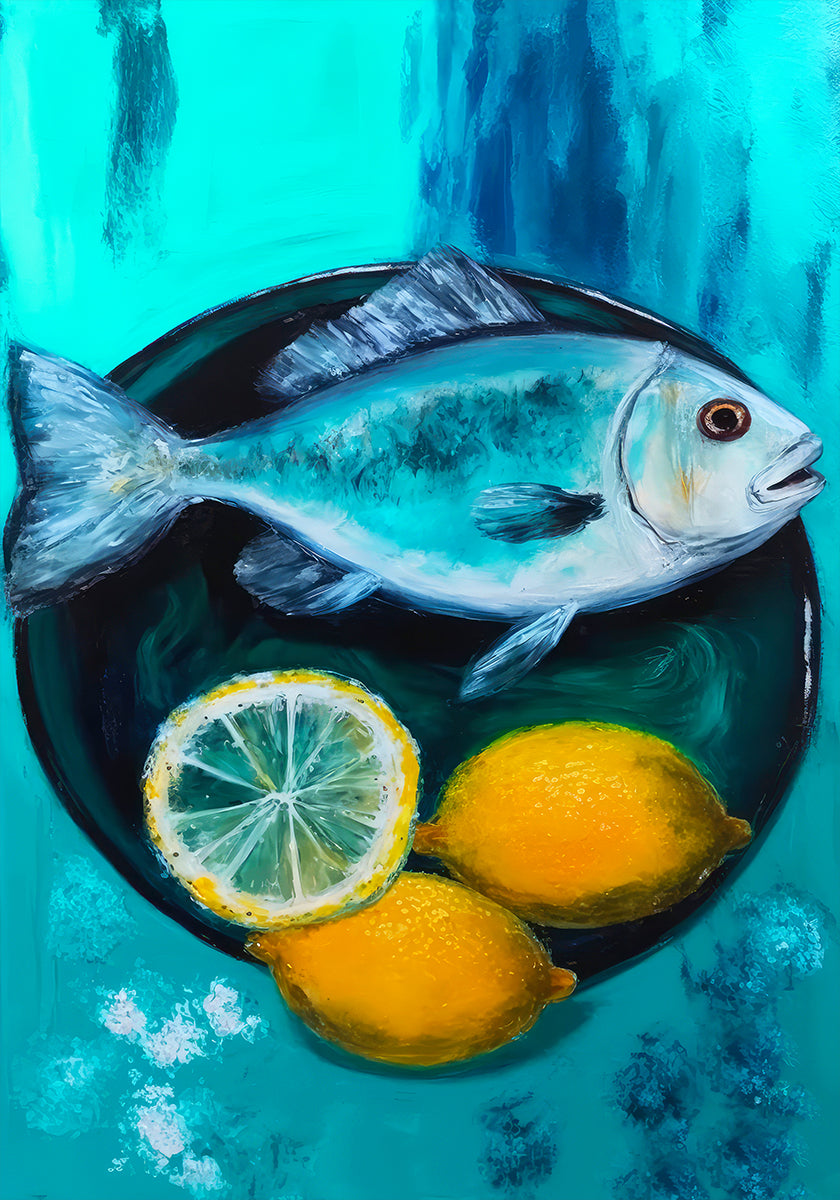 Le festin des agrumes de l'océan