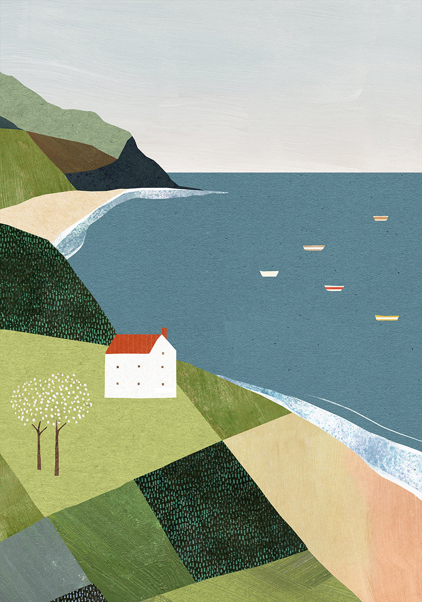 Maison sur la falaise