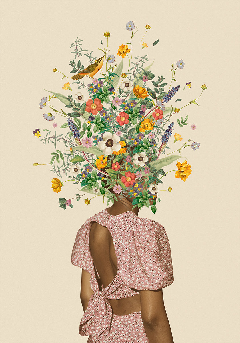 Bouquet de fleurs sauvages Poster