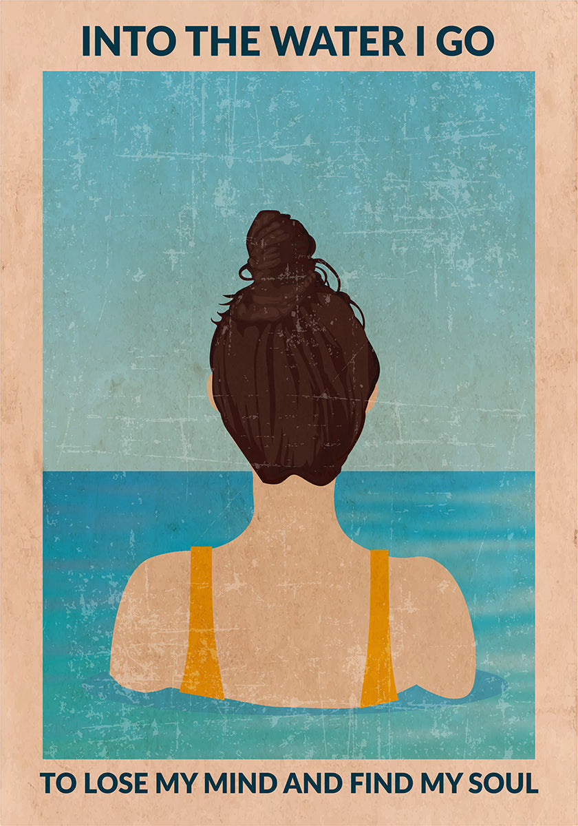 Dans l'eau (brune)