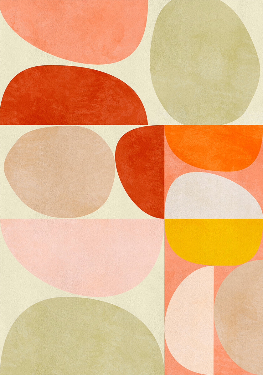 Géométrie pastel