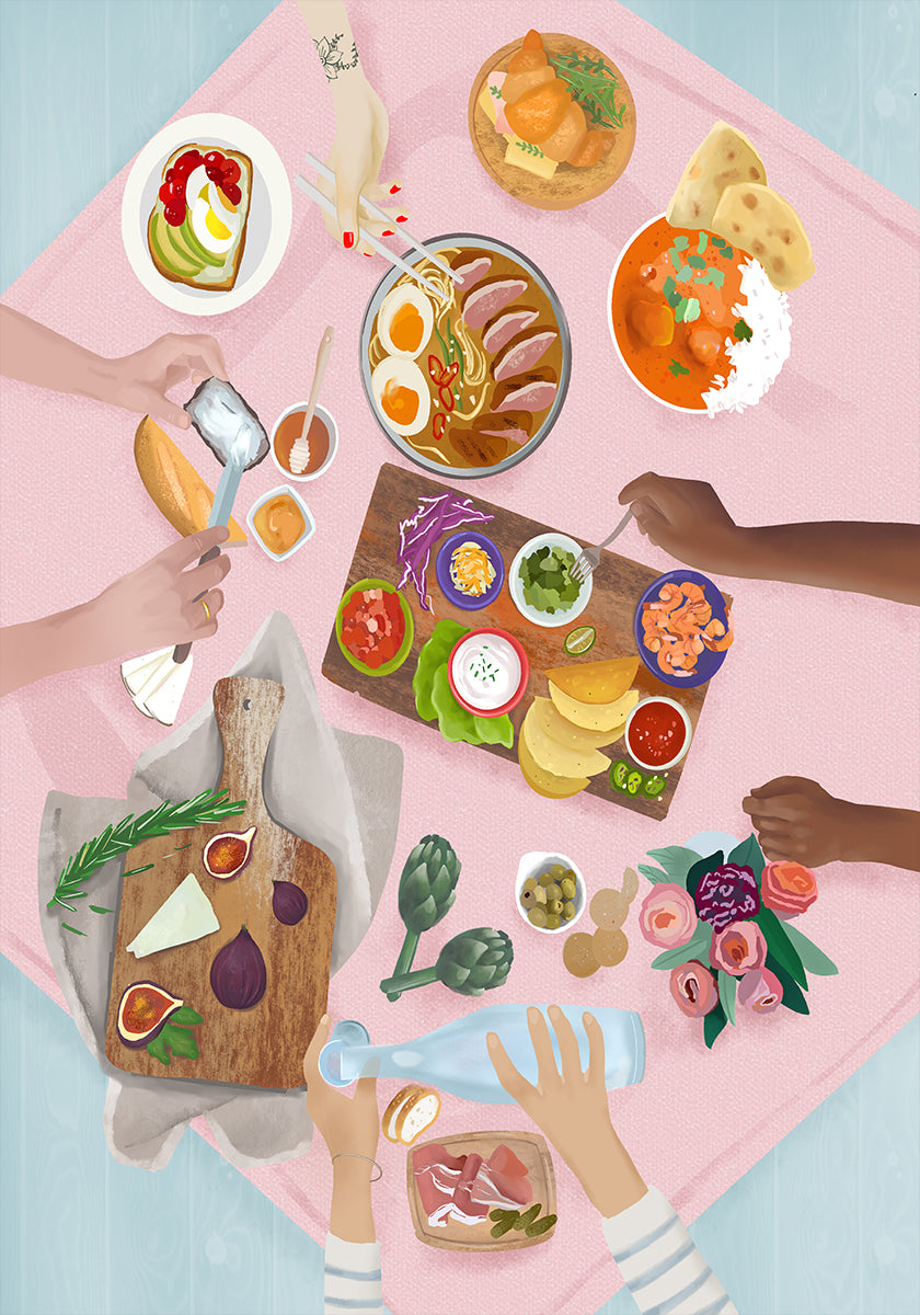 Affiche de brunch