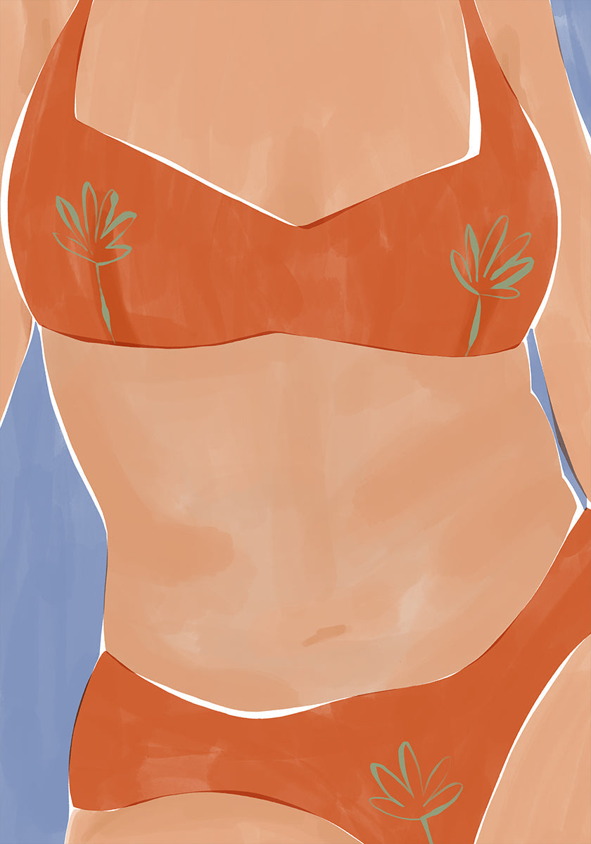 Bébé en bikini