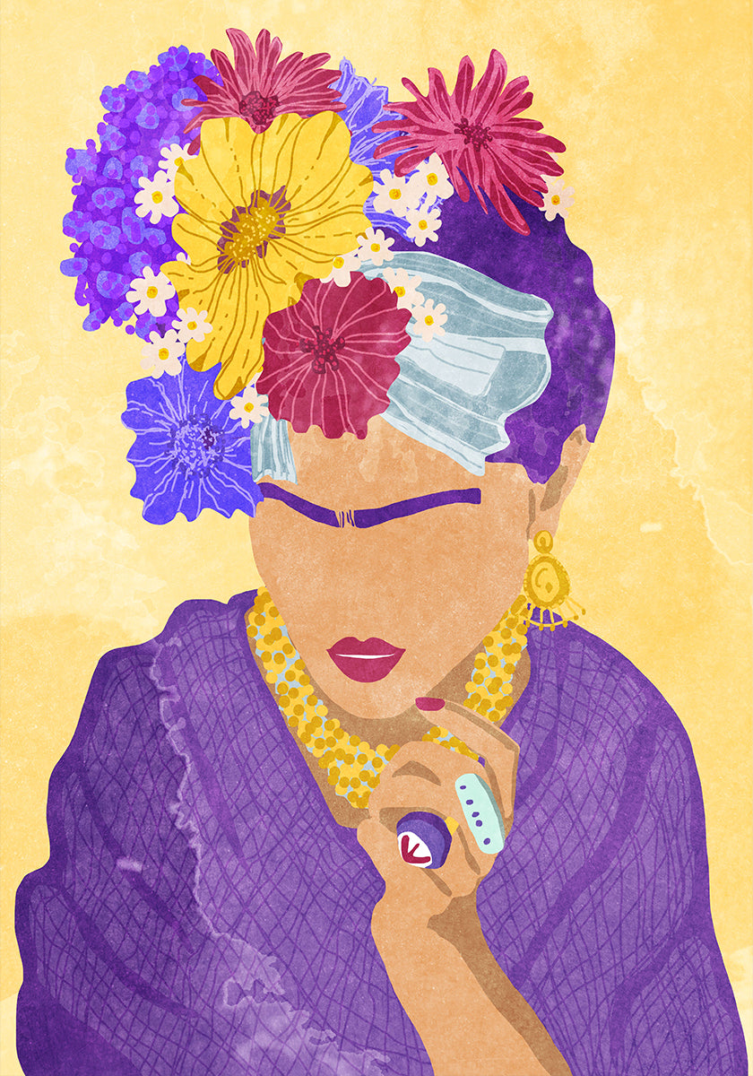Frida et les fleurs