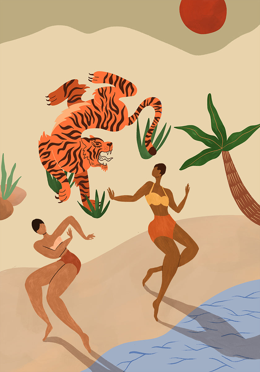 Tigre dansant