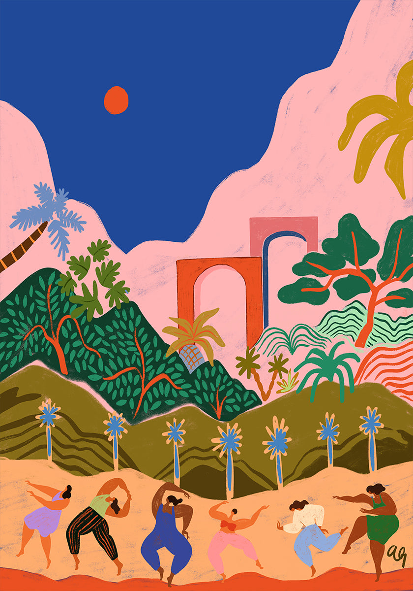 Danser au paradis Poster