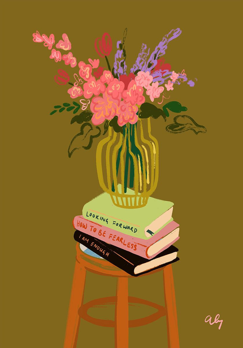 Vase floral Poster