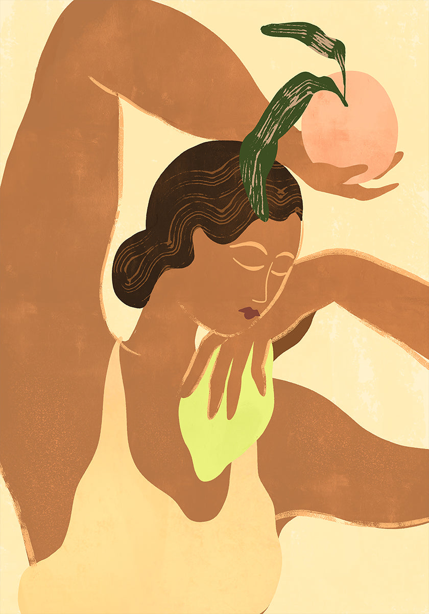 Citron pomme Poster