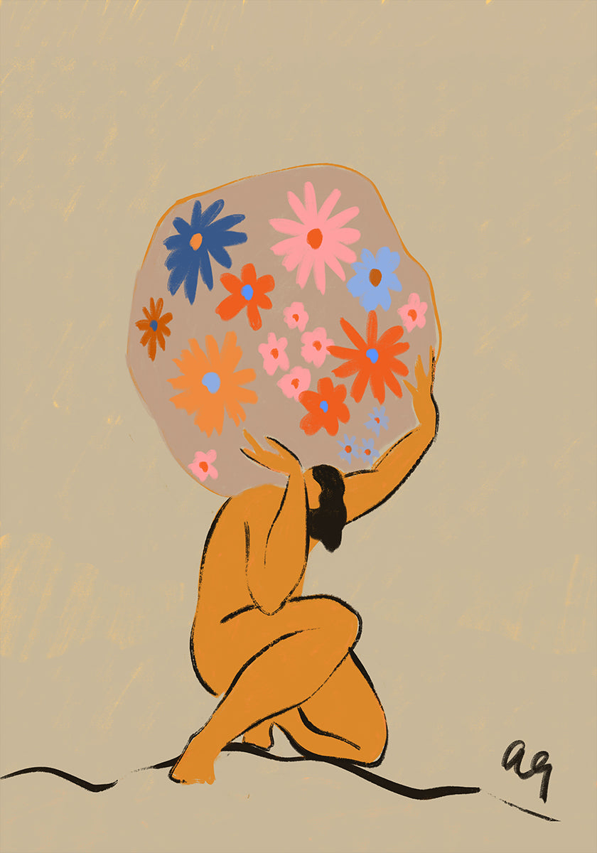 Le monde sur ses épaules Poster