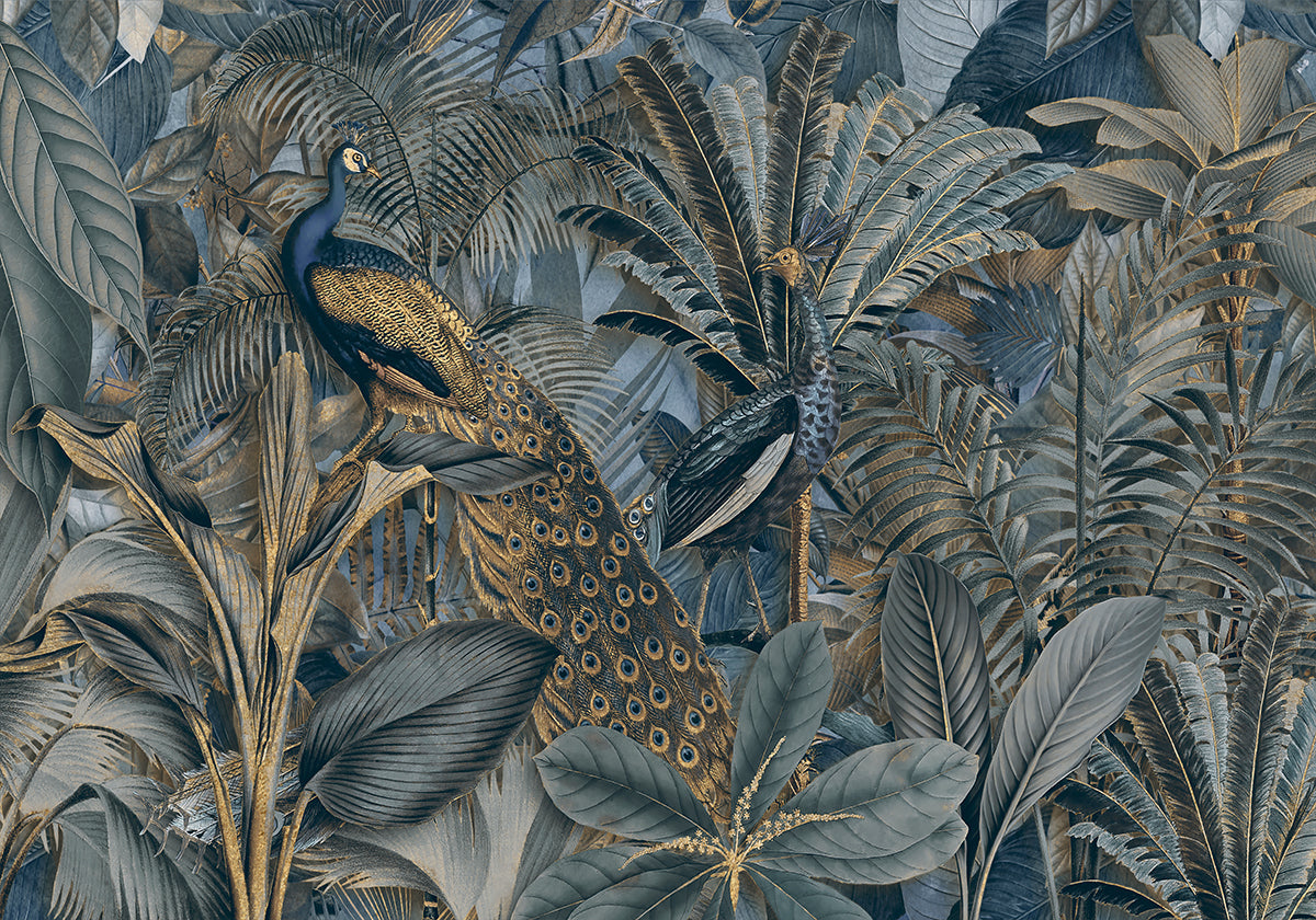 Jardin des oiseaux de la jungle No3 Poster