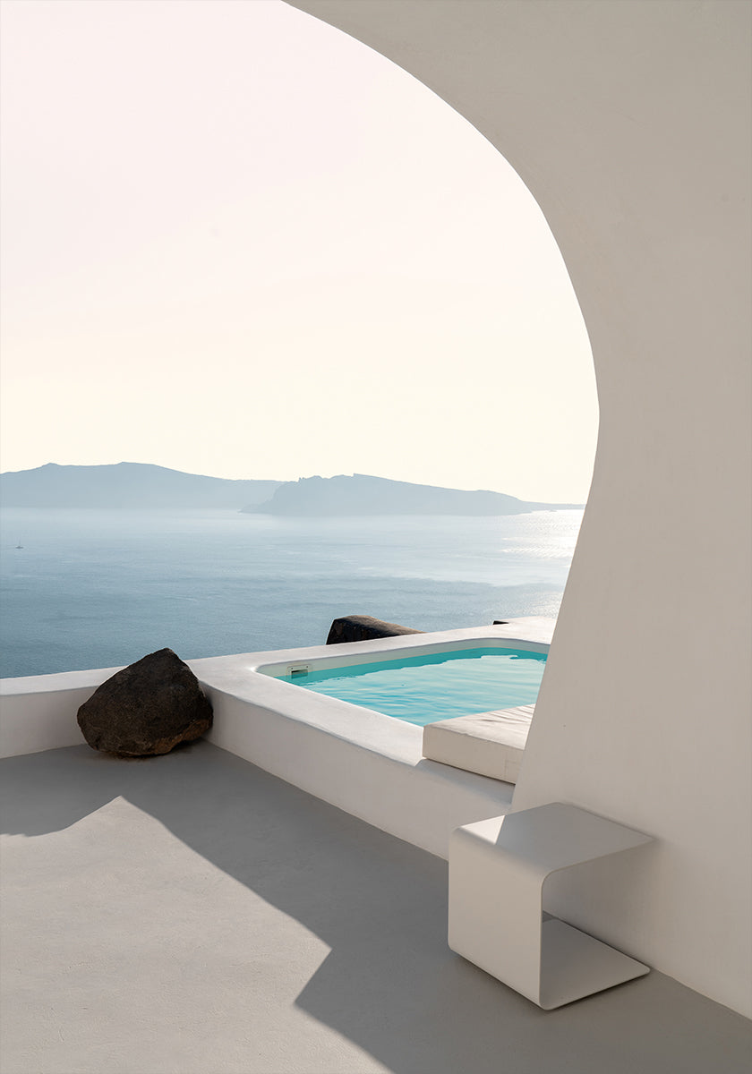 Villa Aenaon avec vue sur la mer