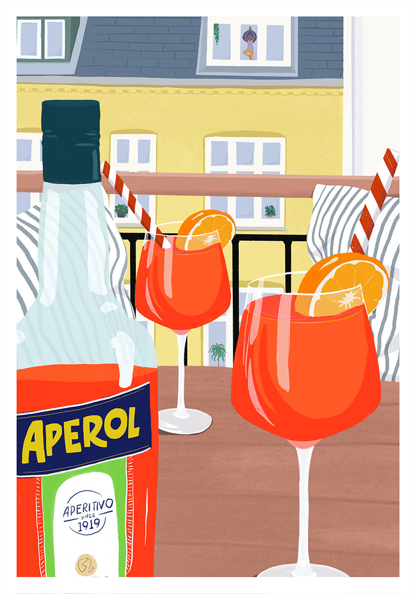 Poster Balcon "Hygge"