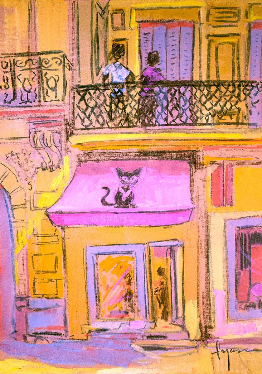 Balade sur le balcon