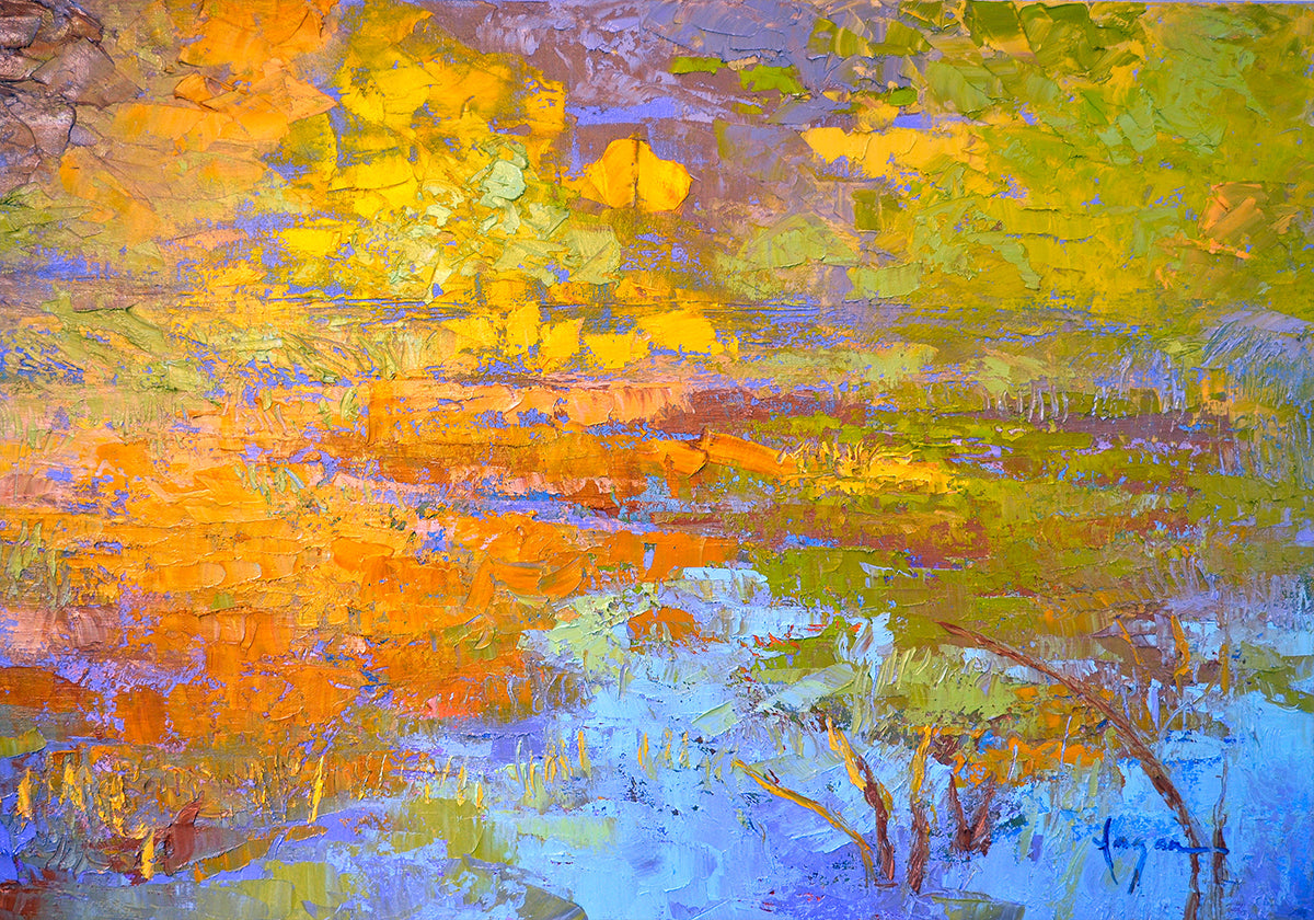 Reflet doré