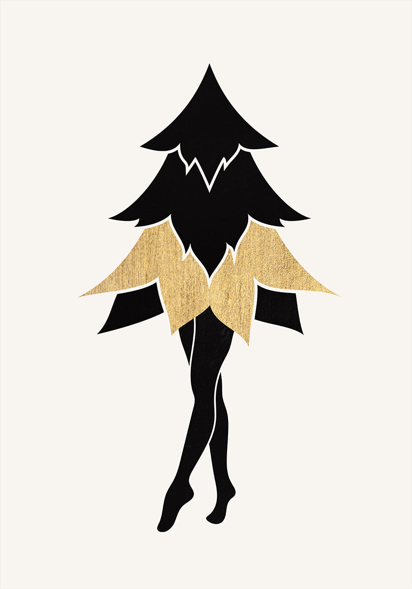 Lady Gaga à Noël (vers.2) Poster