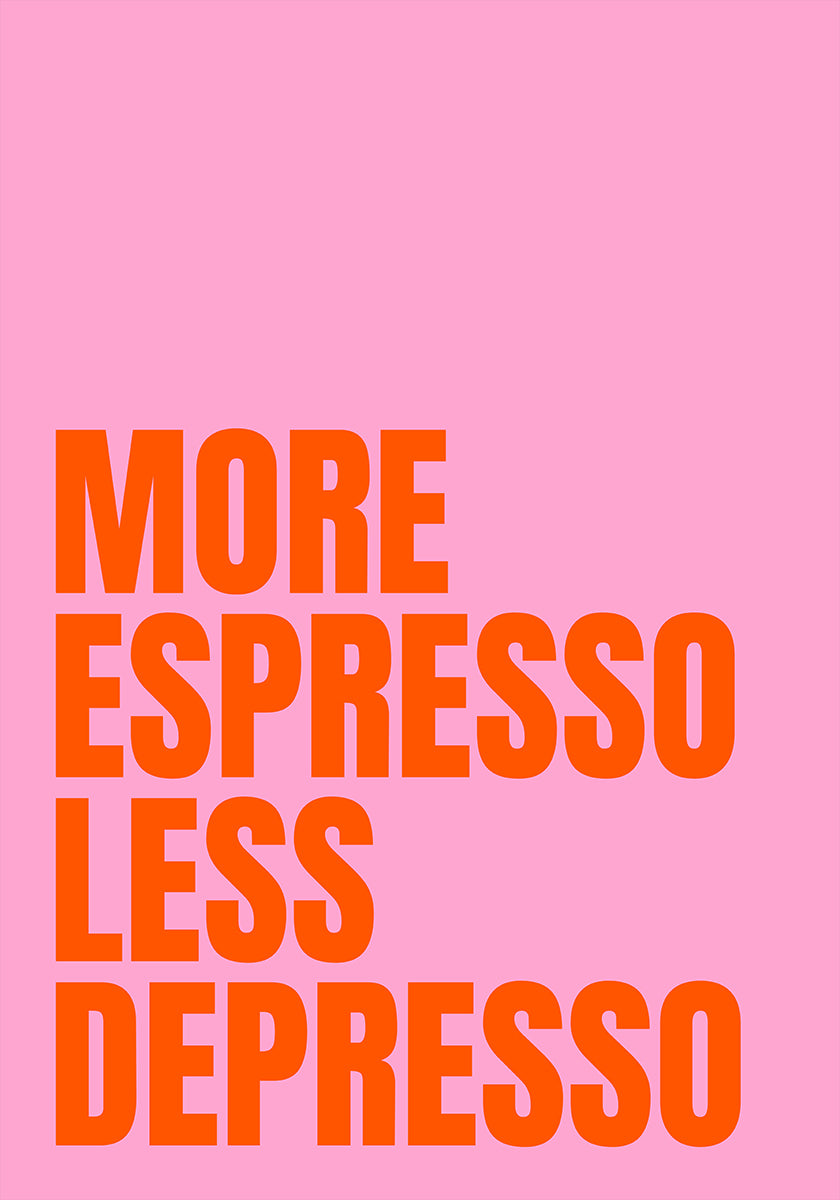 Vibes de caféine Poster