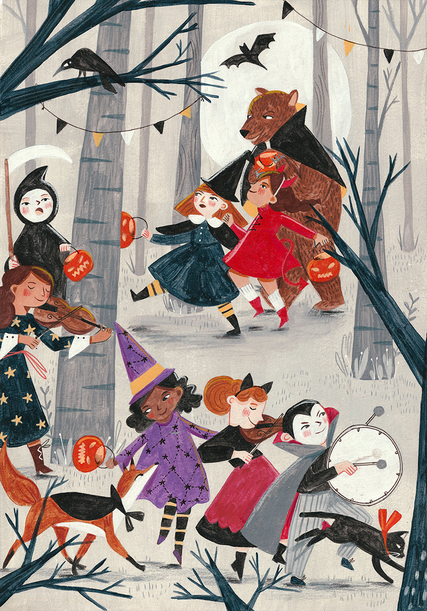 Défilé d'Halloween Poster