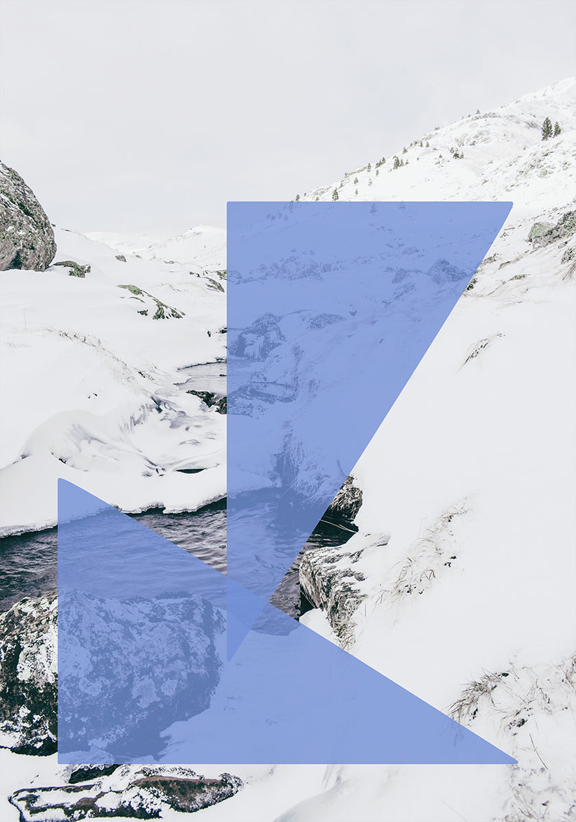 Sérénité géométrique Poster