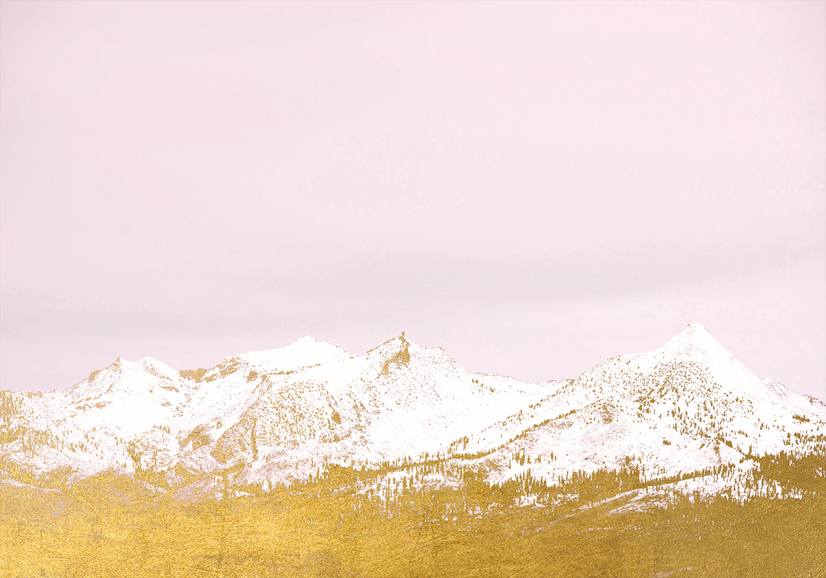 Montagnes d'or Poster