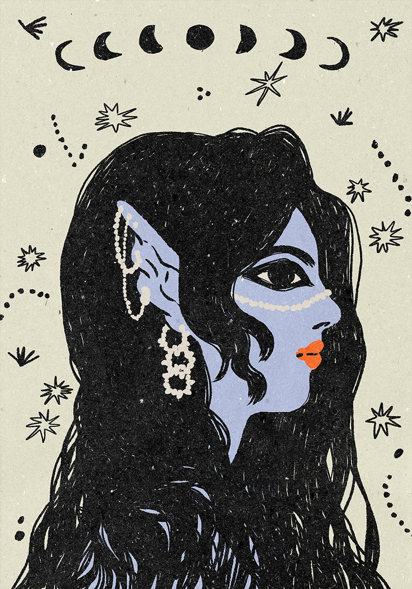 Portrait d'une sirène