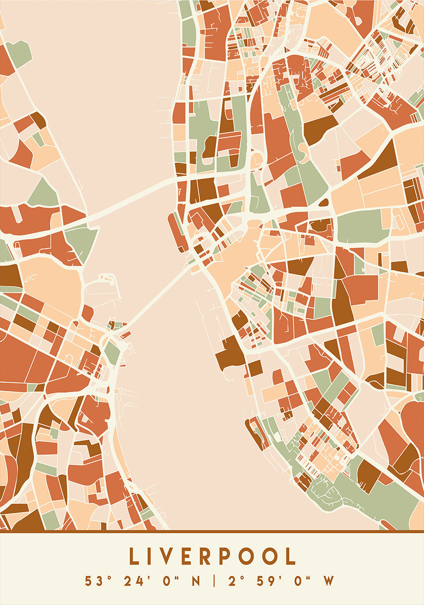 Cartes noires tons de terre 40 Poster