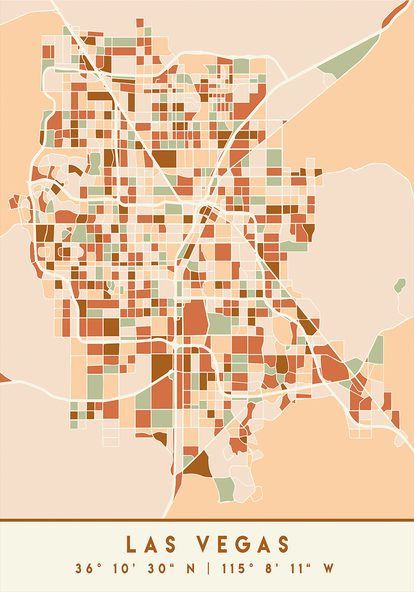 Cartes noires tons de terre 38 Poster