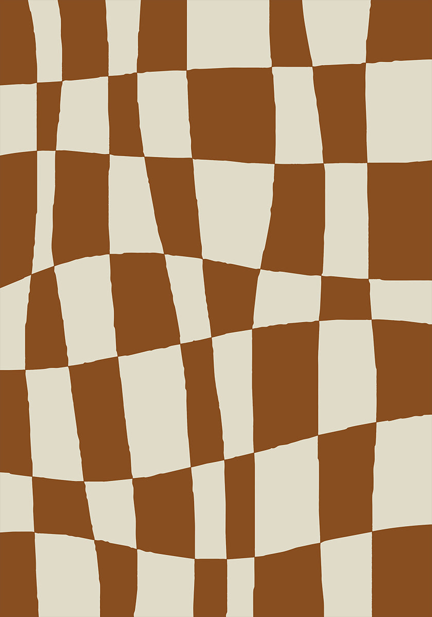 Damier minimal Poster