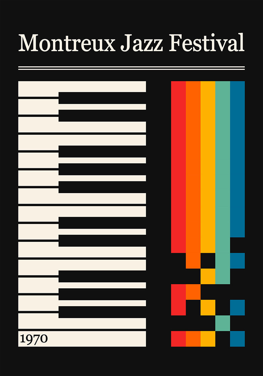 Affiche du Festival de Jazz de Montreux