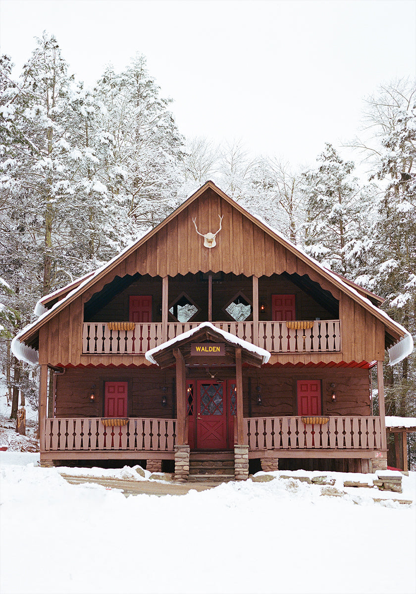 Neige XI dans le nord de l'État de New York Poster