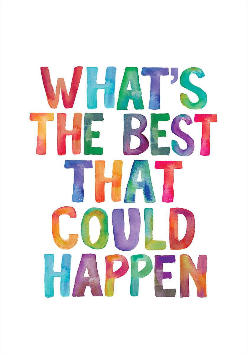 Quel est le meilleur qui puisse arriver ? Copie de l'affiche