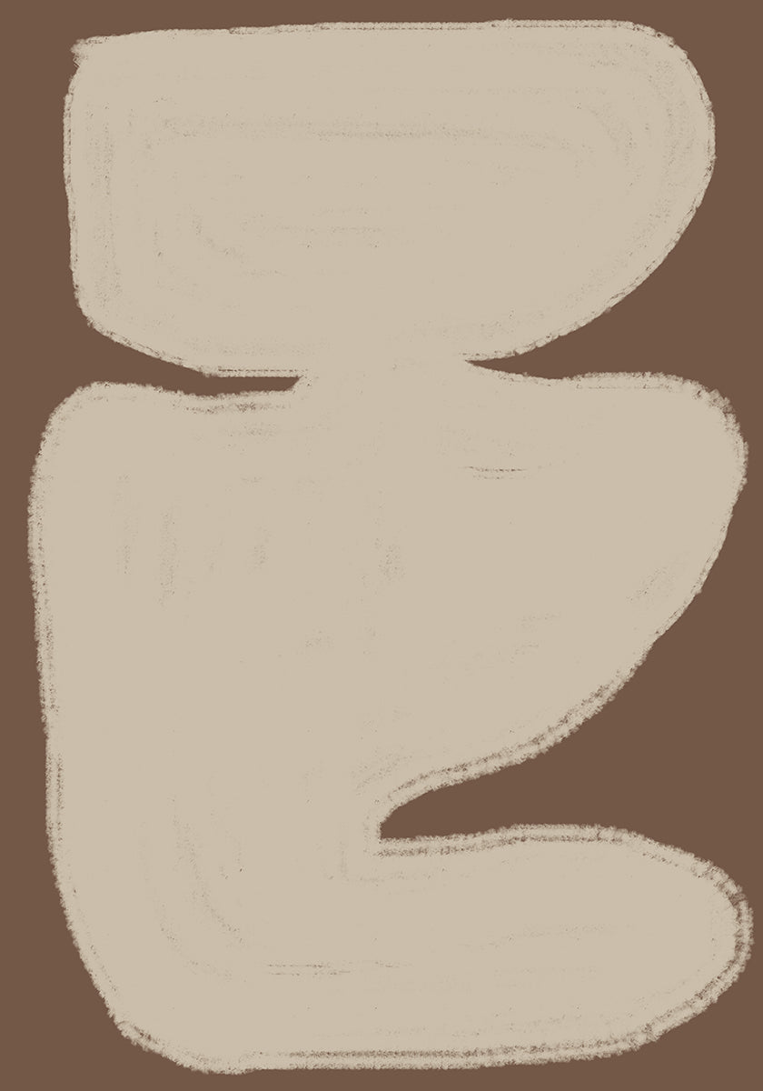 Murmure abstrait Poster