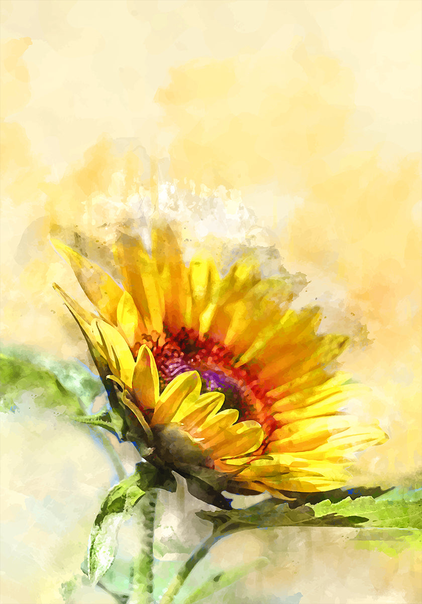 Fleur Ensoleillée Poster