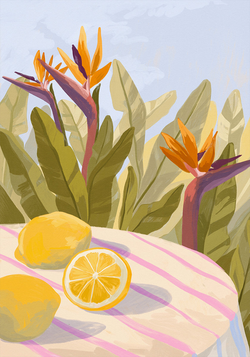 Torsion de citron Poster