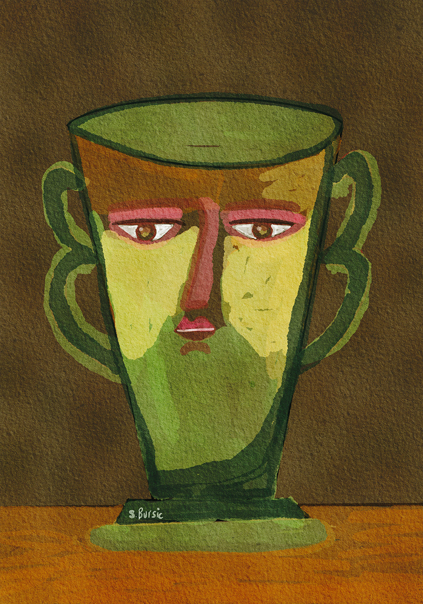 Mug homme version marron