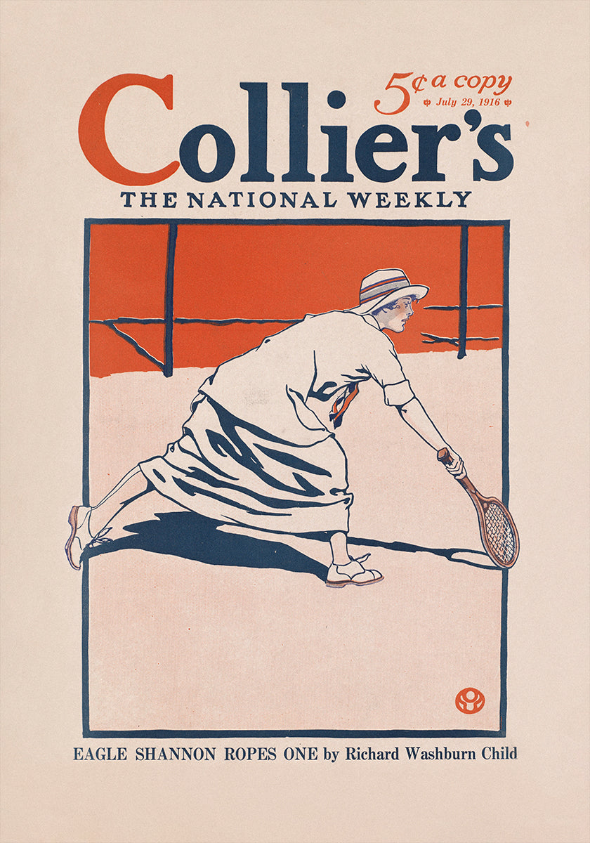 Collier's, l'hebdomadaire national, Eagle Shannon Ropes One Poster
