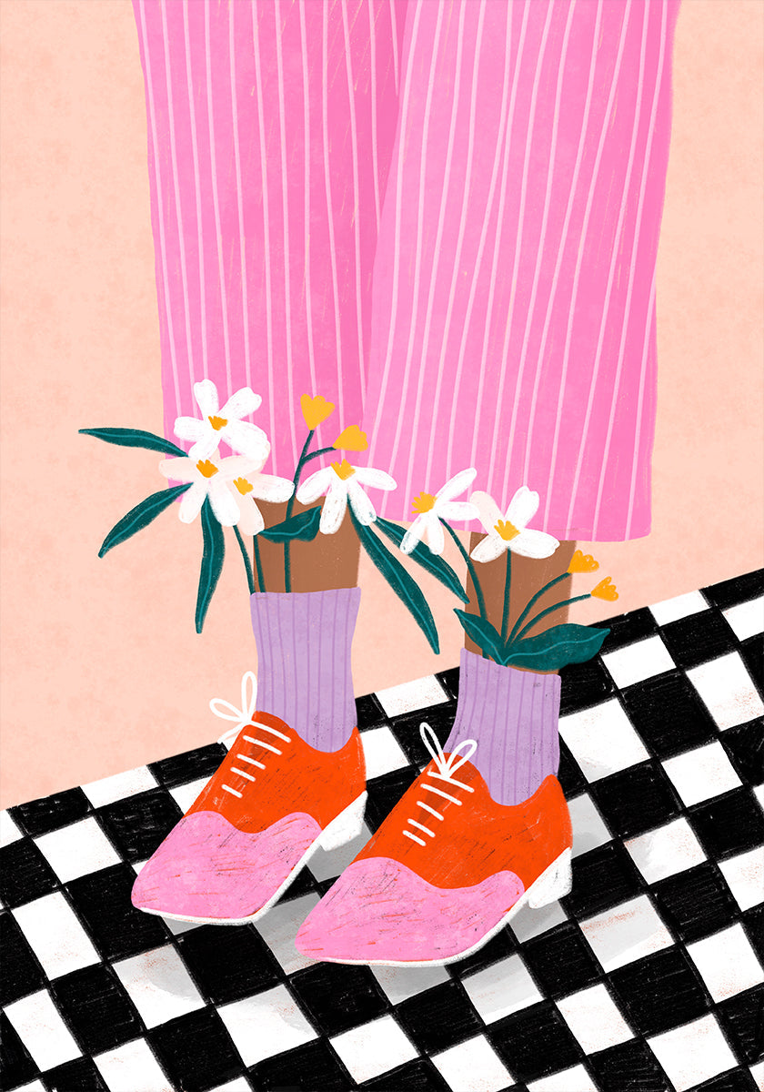 Mode Pieds Floraux