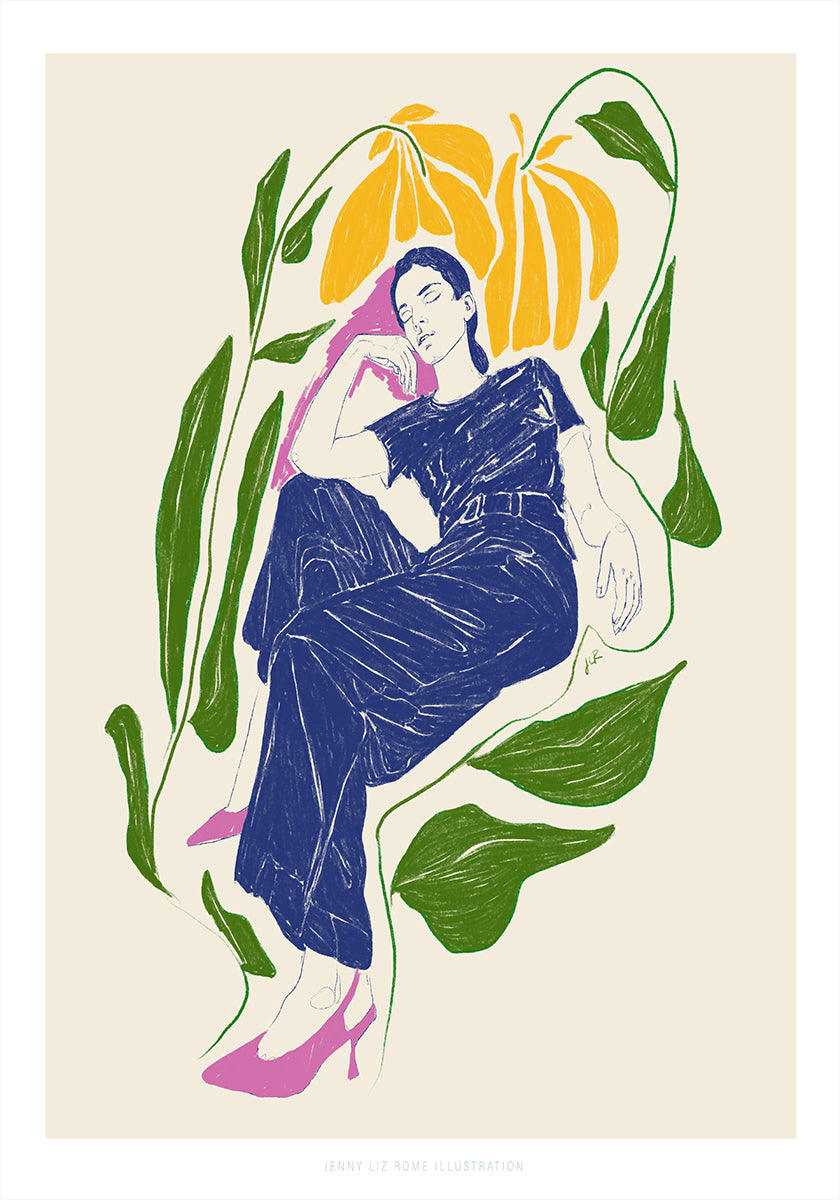 Jlr Au calme dans le jardin