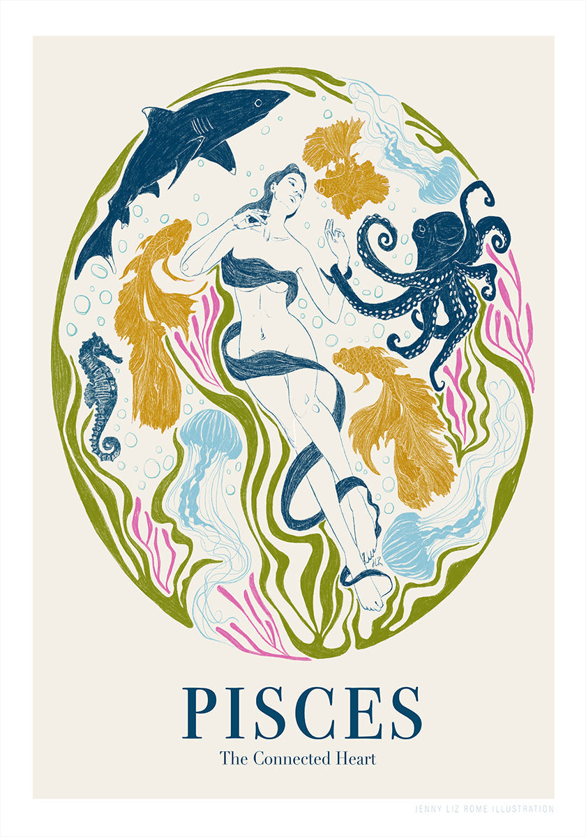 Copie Jlr Poissons Poster