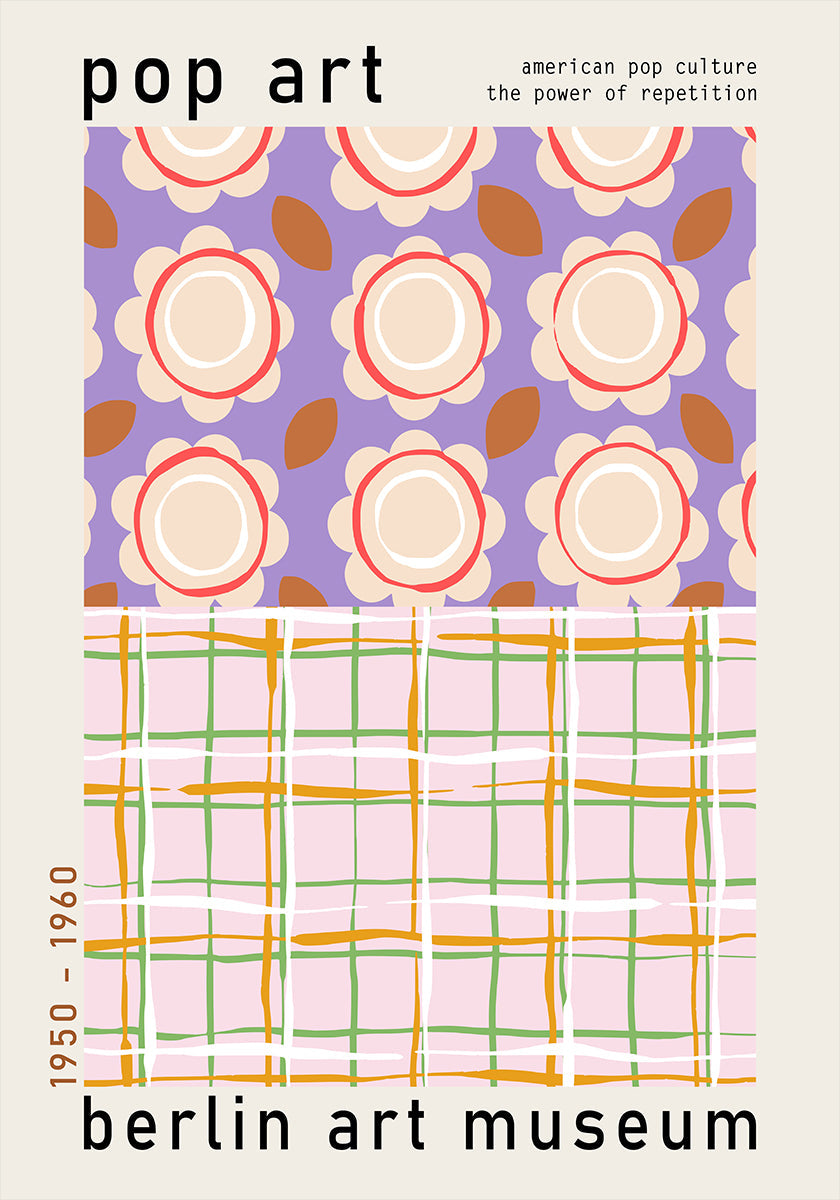 Musée d'art de Berlin Pop Art Poster