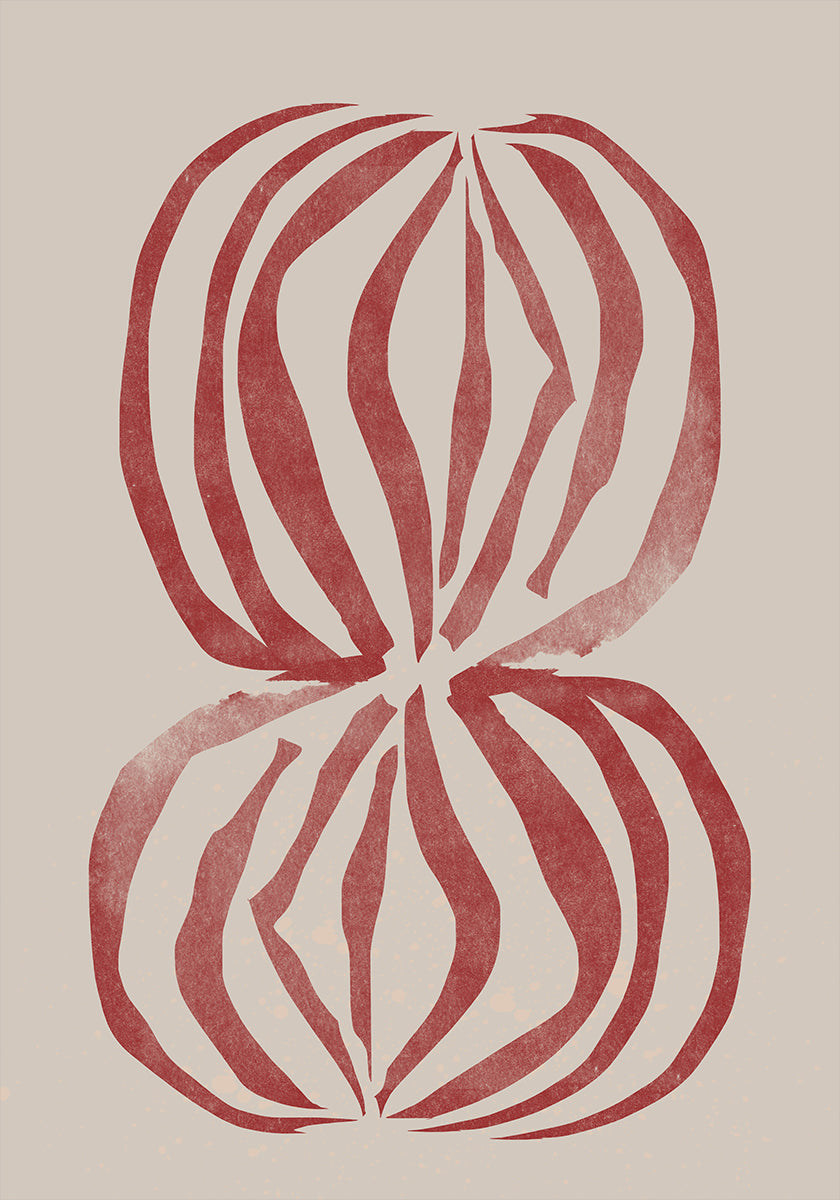 Échoformes pourpres Poster